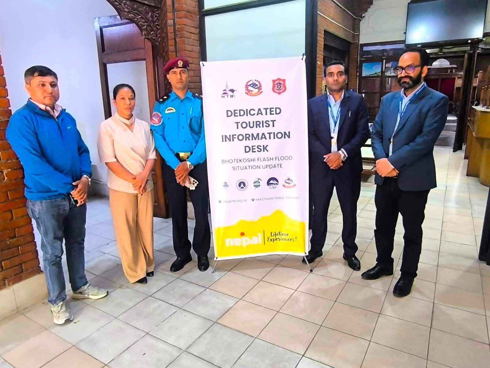 Tourism Board sets up flood help desks at NTB, TIA for support
